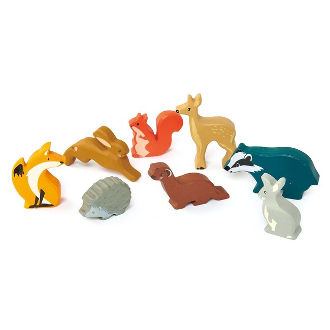 Tender Leaf Toys Waldtiere im Kabinett