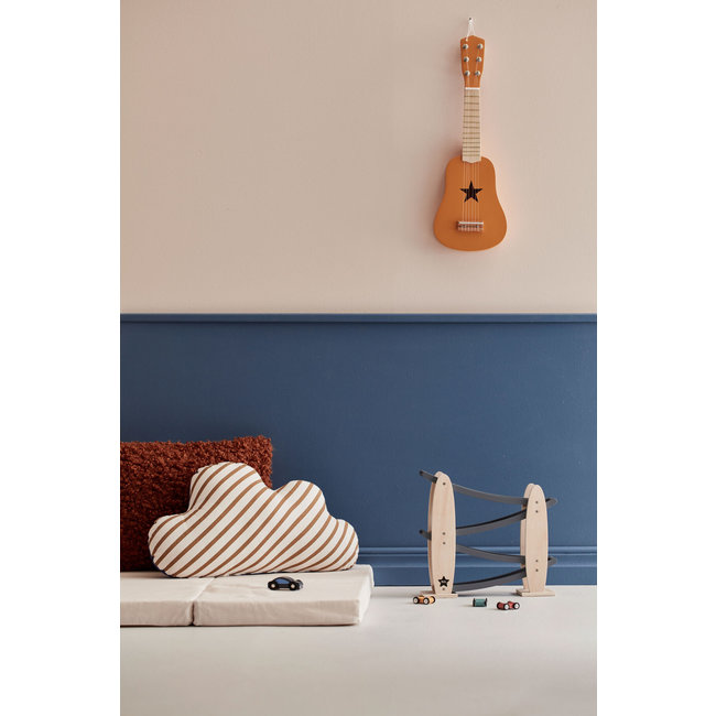 Kids Concept Wooden race track with three cars