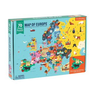 Mudpuppy Puzzle Europe 70 pc.