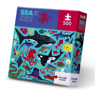 Crocodile Creek Puzzels Puzzel Zeedieren 500 st.