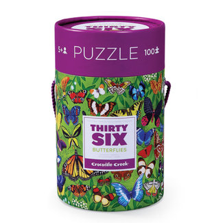 Crocodile Creek Puzzels Puzzle 36 Schmetterlinge 100 Teile