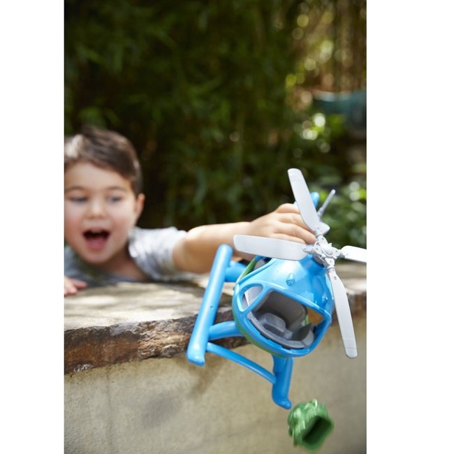 Green Toys Helikopter Blau