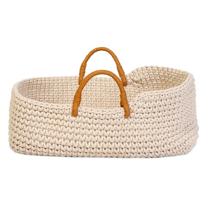 byASTRUP Gebreide Poppenreiswieg 35 cm