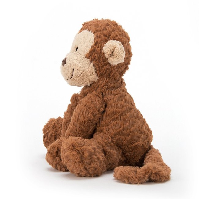 Jellycat Knuffel Aap Bruin Fuddlewuddle Medium 23 cm