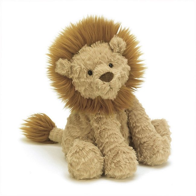 Jellycat Knuffel Leeuw Beige Fuddlewuddle Medium 23 cm