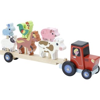 Vilac Stacking Animals Tractor