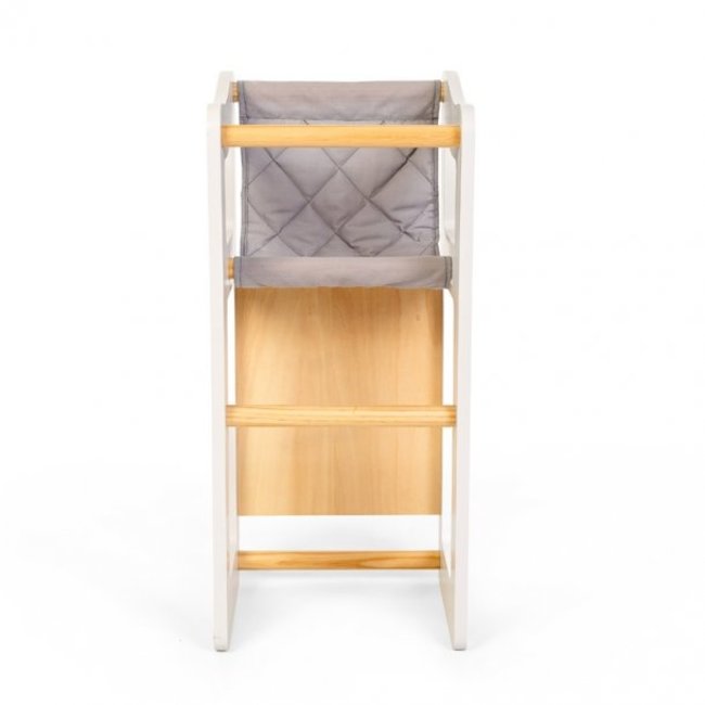 byASTRUP Holz Puppenhochstuhl 2 in 1