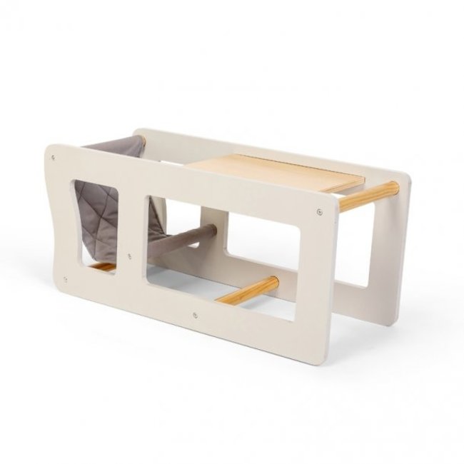 byASTRUP Wooden Doll's High Chair 2 In 1