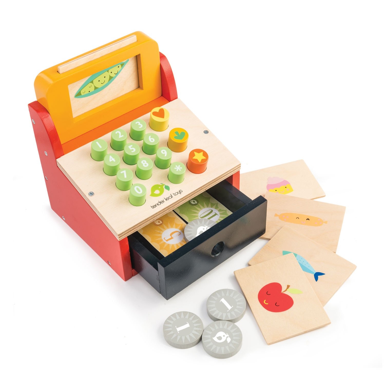 Tender Lead Toys Till with Money 
