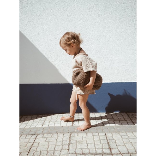 Studio Noos Teddy Chunky Pouch Brown