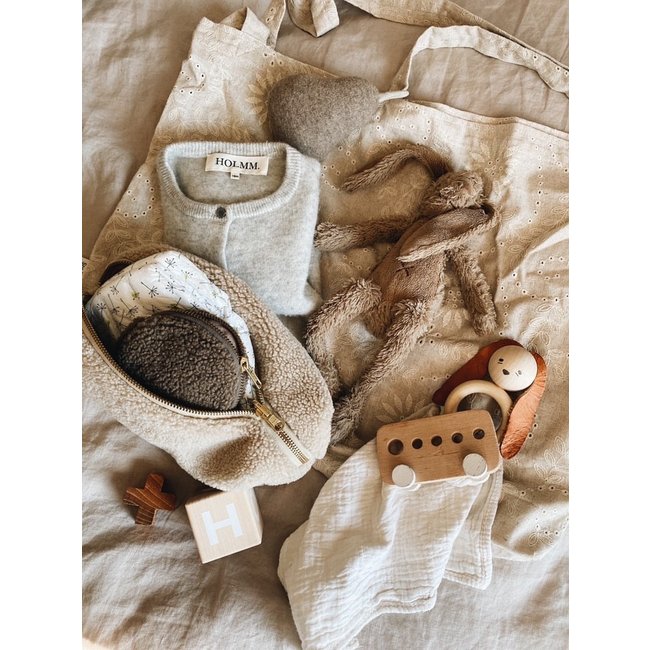 Studio Noos Teddy Chunky Pouch Ecru