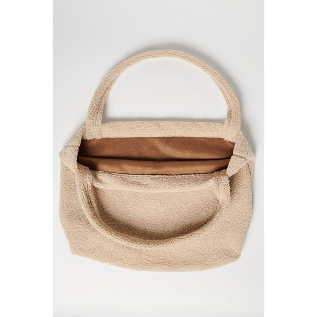 Studio Noos Wickeltasche Chunky Teddy Ecru