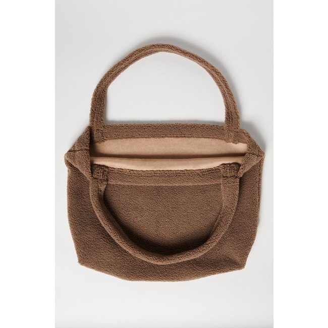 Studio Noos Chunky Teddy Brown Mom Bag