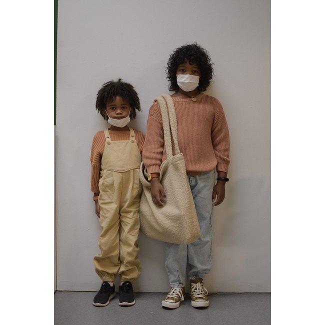 Studio Noos Tas Chunky Teddy Ecru Mom Bag