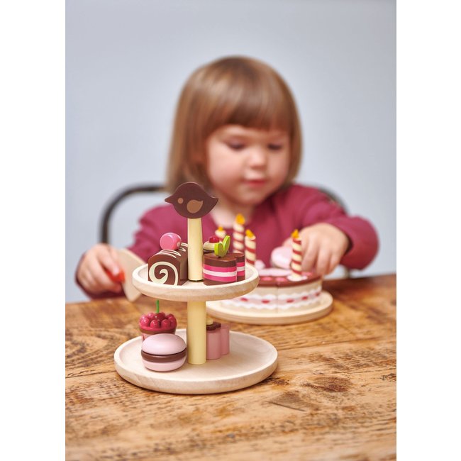 Tender Leaf Toys Chocolade Bonbons Etagere Hout