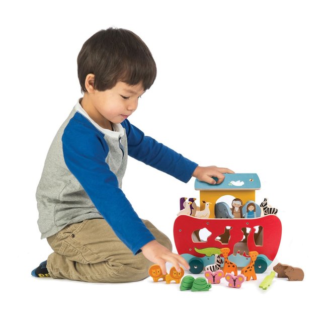 Tender Leaf Toys Steckspiel Arche Noah