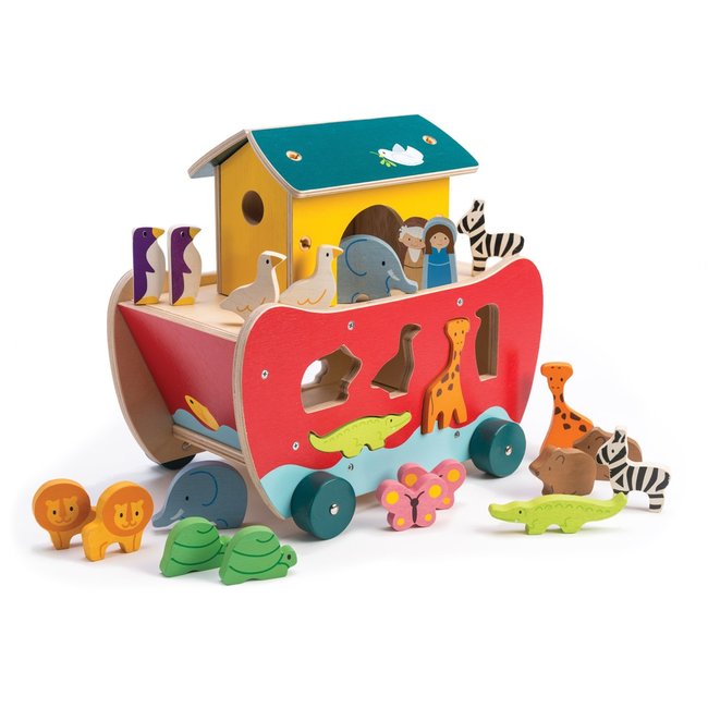 Tender Leaf Toys Noah's Ark Shape Sorter