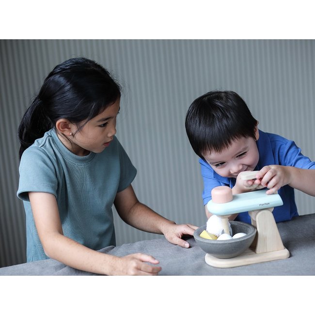 PlanToys Stand Mixer Set Wood 3624