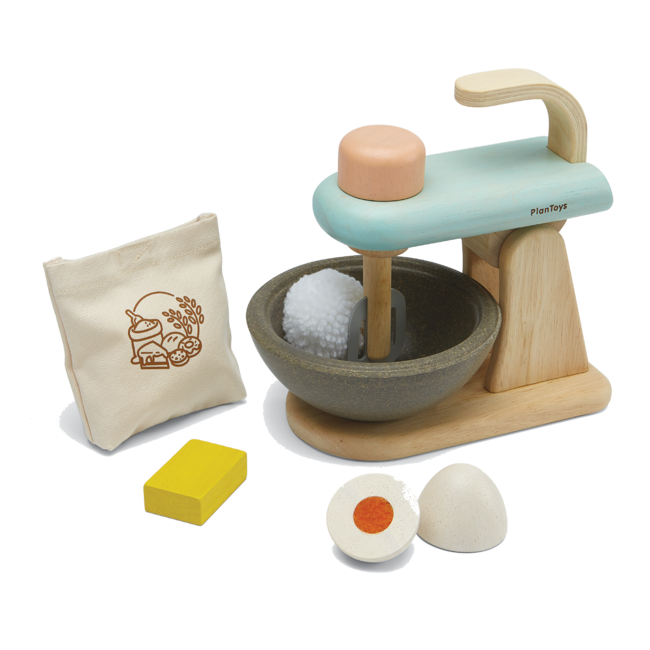 PlanToys Spiel-Set Mixer Holz