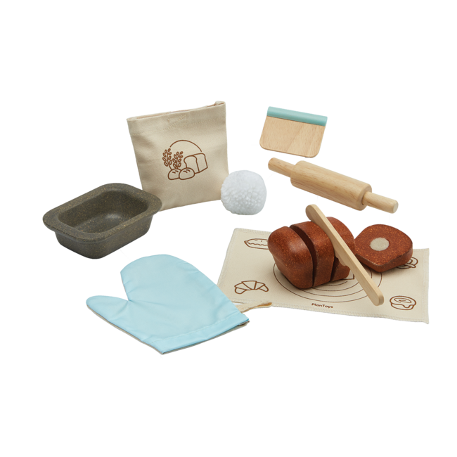 PlanToys Brood Bakset Hout 3625