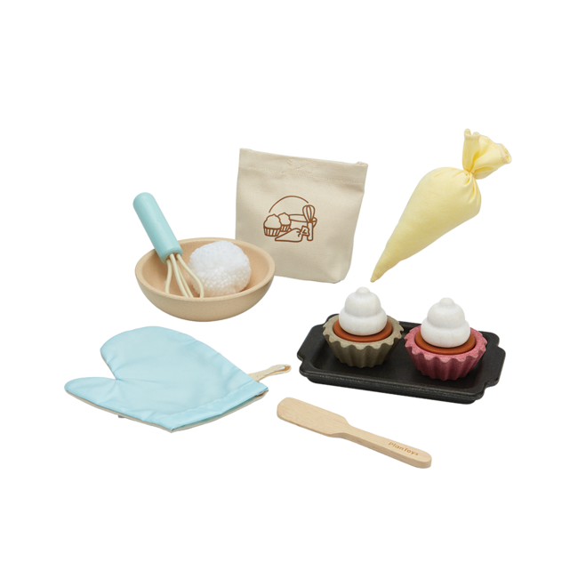 PlanToys Cupcake Set Holz