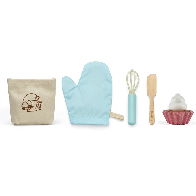 PlanToys Cupcake Set Holz 3626
