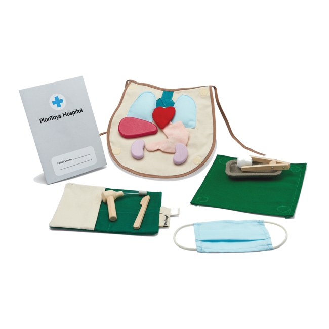 PlanToys Surgeon Set Wood 3703