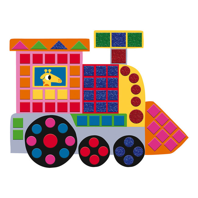 Janod Mosaics Cards Vehicles