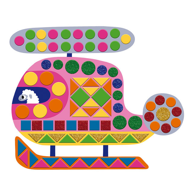 Janod Mosaics Cards Vehicles