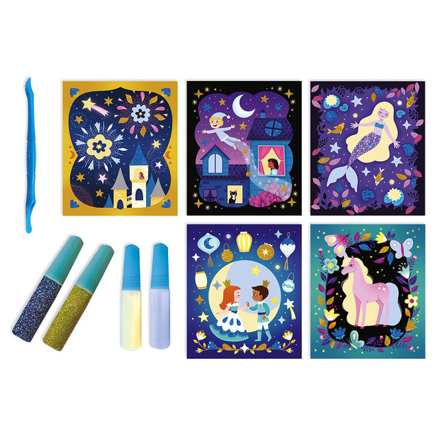Janod Craft set Cards Glow In The Dark