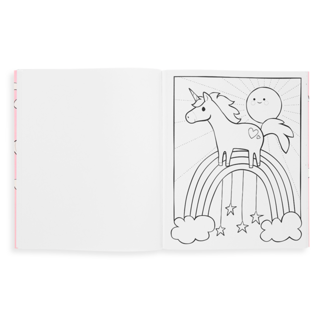 Ooly Creatief Speelgoed Malbuch Unicorns