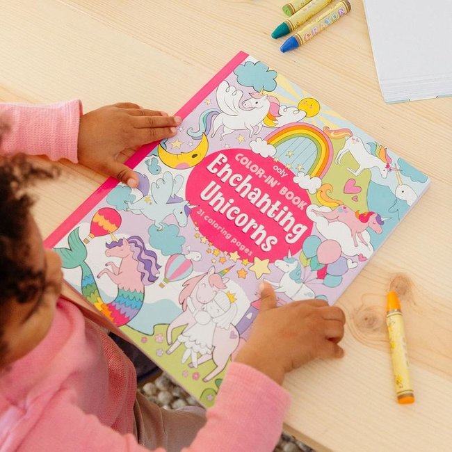 Ooly Creatief Speelgoed Malbuch Unicorns