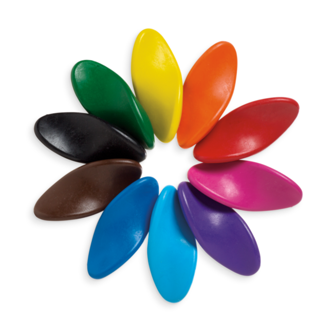 Ooly Creatief Speelgoed Ergonomic Crayons Left Right