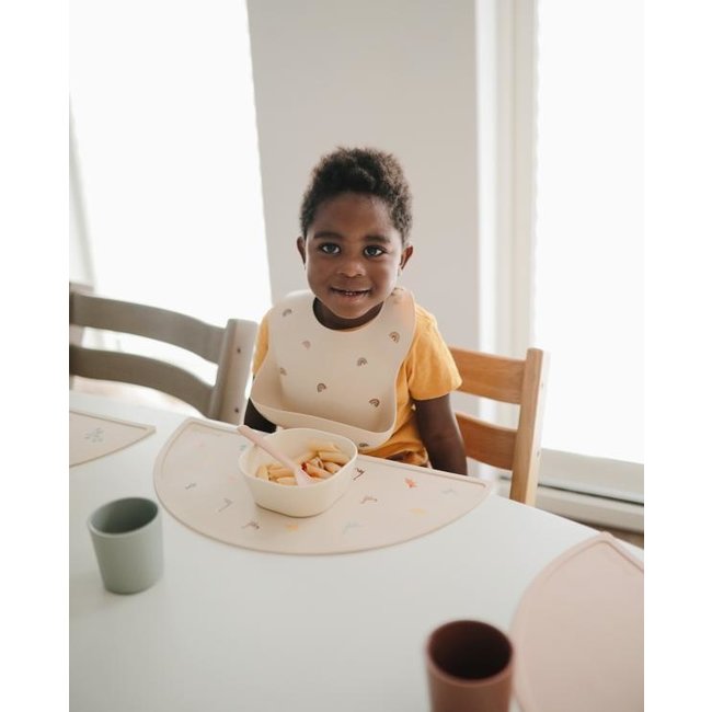 Mushie Placemat Dinosaurus Beige