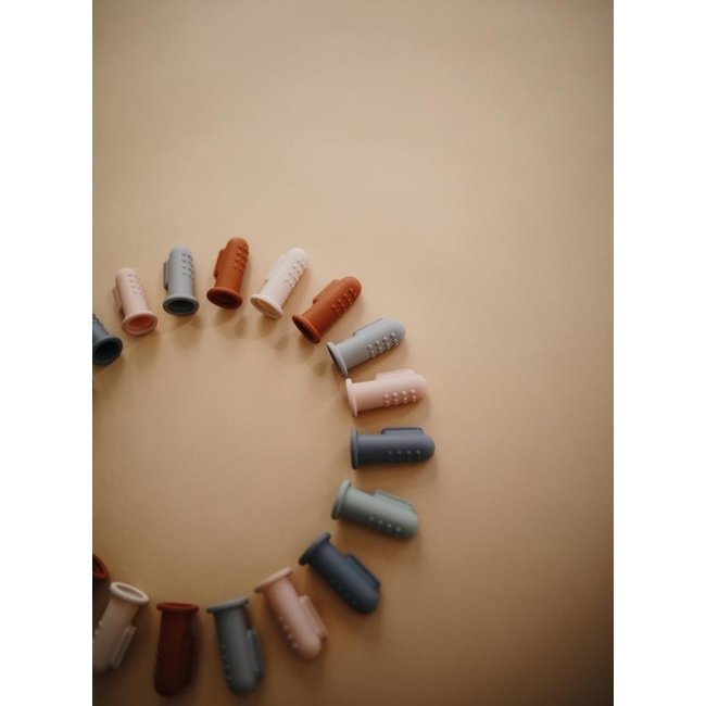 Mushie Baby Toothbrush Blush Clay