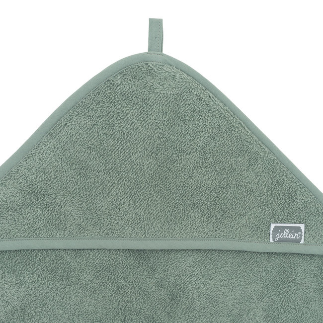 Jollein Badcape Ash Green Groen
