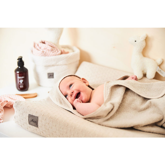 Jollein Kapuzenhandtuch Nougat Beige