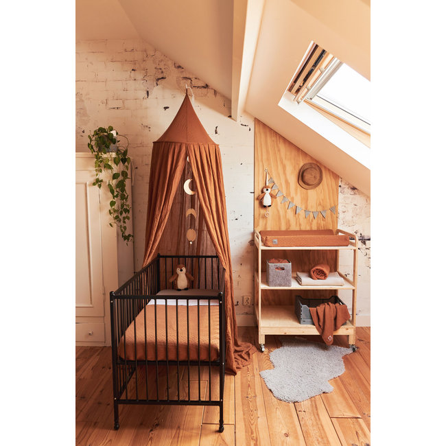 Jollein Wiegdeken Caramel Basic Knit 75 x 100 cm