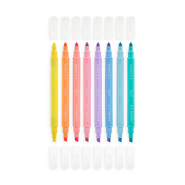 Ooly Creatief Speelgoed Dual Tip Markers Pastel