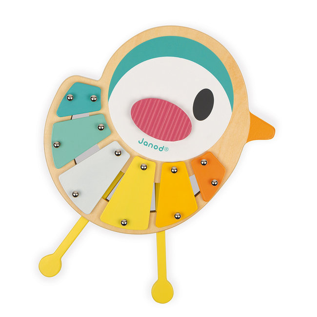 Janod Xylophone Bird Wood