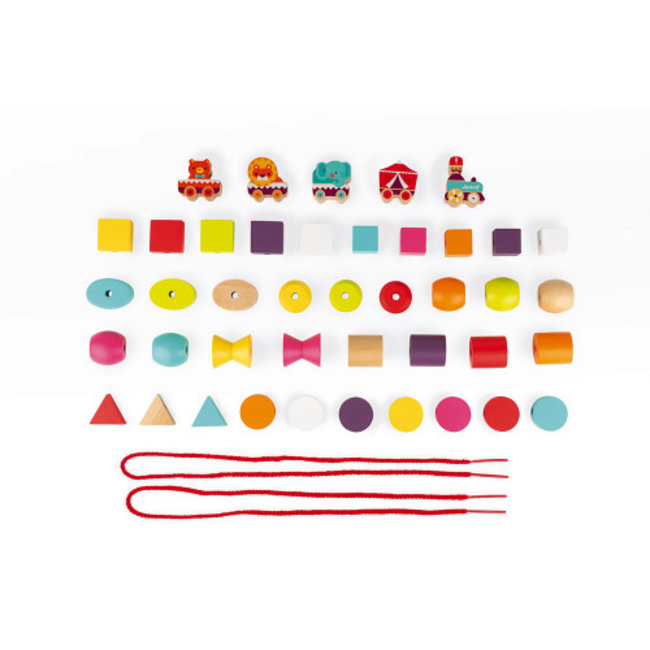 Janod Wooden Beads Circus