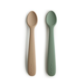 Mushie Baby Spoon Thyme Natural