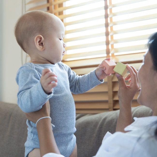 PlanToys Sensory Blocks Pastel 5257