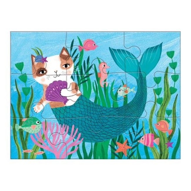 Mudpuppy 4 Puzzels Magical Friends 2 jaar+ 12 st.