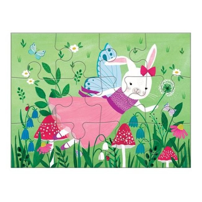 Mudpuppy 4 Puzzles Magical Friends 2 years+ 2 pc.
