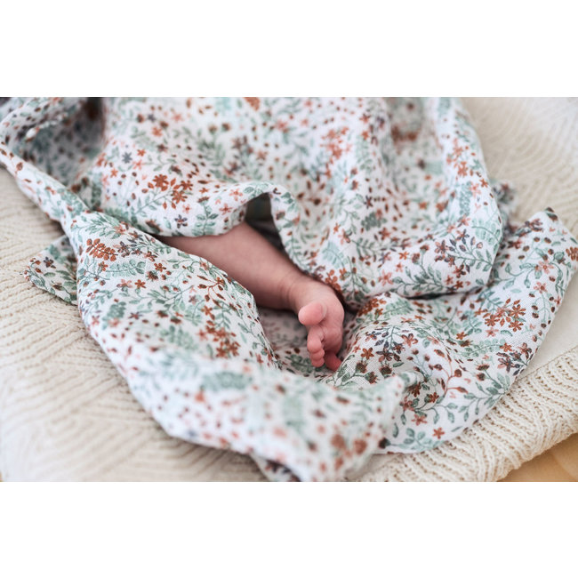 Jollein Muslin Cloths Bloom 115x115 cm 2-Pack