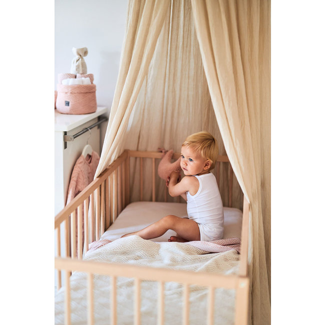 Jollein Mosquito Net Vintage Nougat Beige