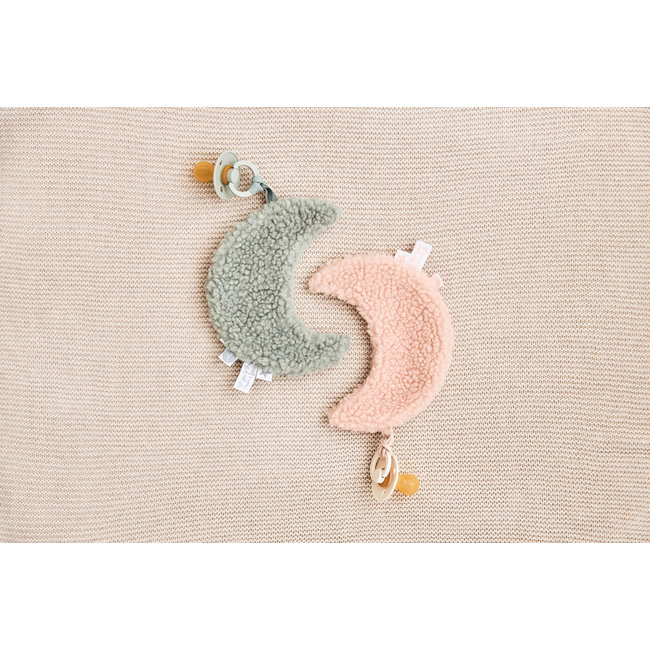 Jollein Pacifier Holder Moon Pink