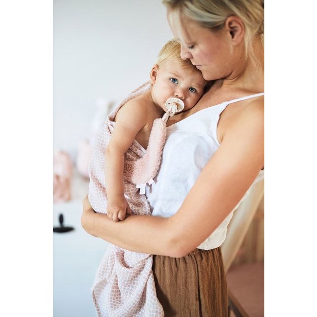 Jollein Pacifier Holder Moon Pink