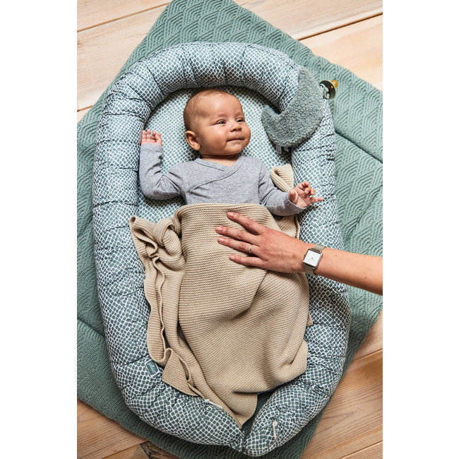 Jollein Pacifier Holder Moon Green